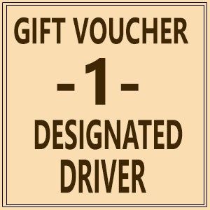 designated driver gift voucher